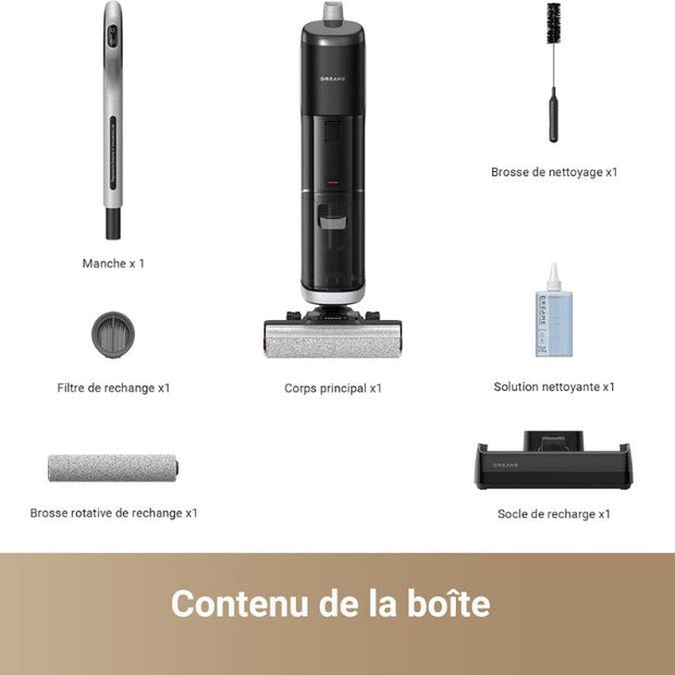 Aspirateur Laveur Sans Fil – Nettoyage Complet, Sans Effort