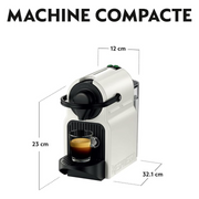 Nespresso Krups Machine à café Inissia + 100 Capsules OFFERTES (LU)