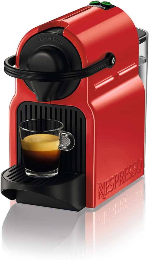 Nespresso.de Krups Kaffeemaschine Inissia Rot & 100 kostenlose Kapseln