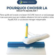 AquaBLADE 6.0 – Kit Vitres Original en Silicone Recyclable (BE+CH+LU)