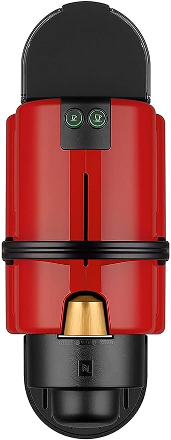 Nespresso Krups Machine à Café Inissia Rouge & 100 capsules offert BE