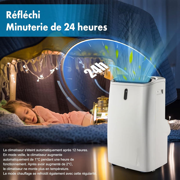 Climatiseur Puissant Portable 2024 (BE)