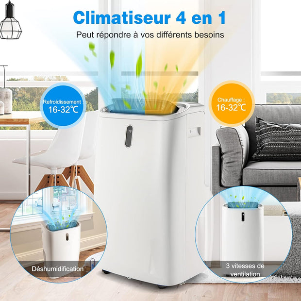 Climatiseur Puissant Portable 2024 (CH)