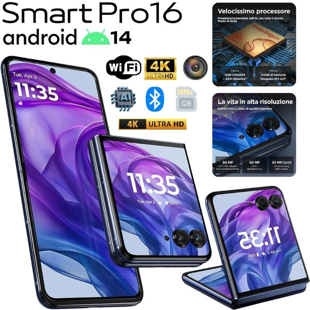 Smartphone pliable SmartPRO16 - fr