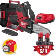 Milwaukee® M12 FHS-602X - Scie d'élagage à batterie FUEL, 2 batteries de 6Ah offertes