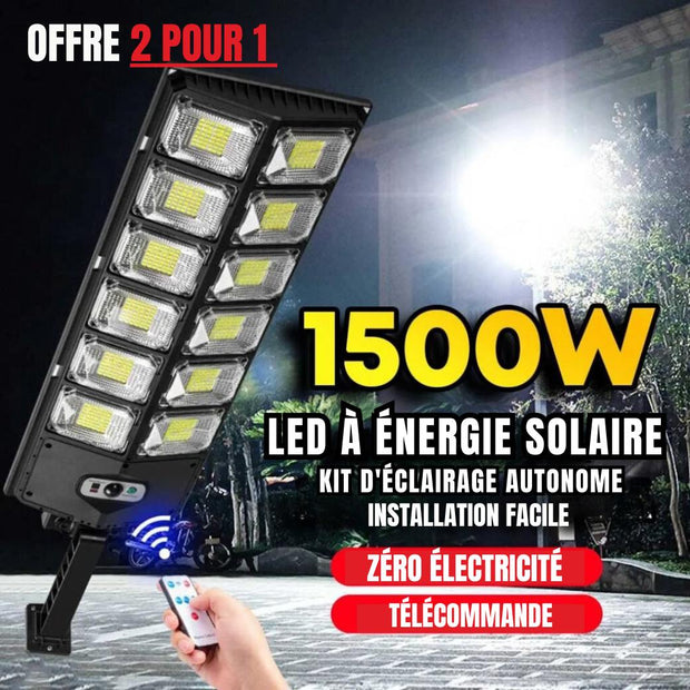 Projecteur LED Solaire Prenez 2, Payez 1 - Livraison GRATUITE!