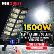 Projecteur LED Solaire PRO | Deux pour le Prix d'Un (2x1)